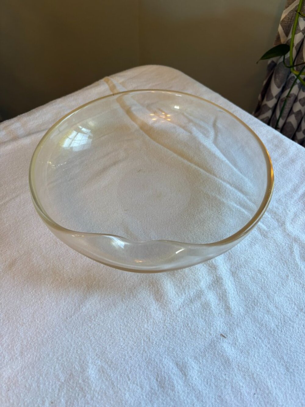 Elsa Peretti Thumbprint bowl with gold flecks created by Seguso Archimedes - Picture 2 of 6